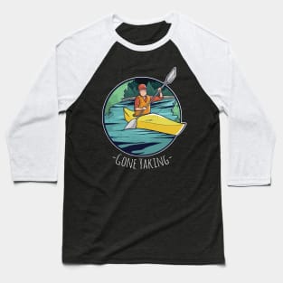 Kayaking Sport Baseball T-Shirt